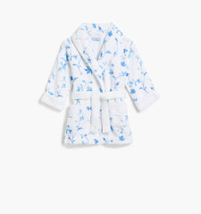 Couturebud The Baby Hotel Robe - Blue Botanical
