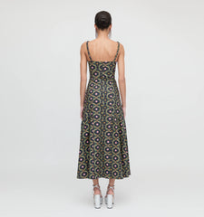 CouturebudThe Lillie Dress - Black Cisco Trellis