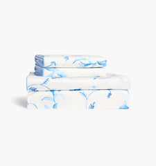 Couturebud The Sheet Set - Blue Botanical