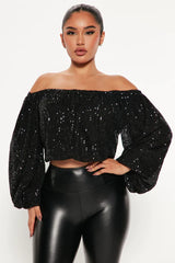 Sarah Sequin Top