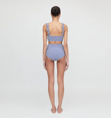 Couturebud The Teagan Bikini Set - Navy Gingham