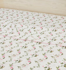 Couturebud The Top Sheet - Pink Pond Floral