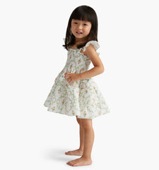 CouturebudThe Baby Ellie Nap Dress - Pastel Trellis