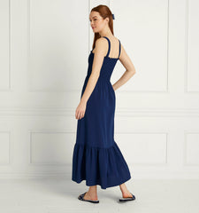 Couturebud The Anjuli Nap Dress - Navy Crepe