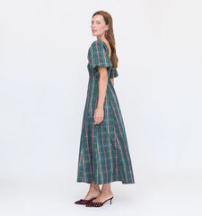 Couturebud The Matilda Dress - Juniper Tartan