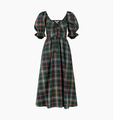 Couturebud The Ophelia Dress - Juniper Tartan