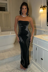 Disturbia Embellished Maxi Dress