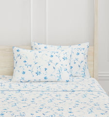Couturebud The Pillowcase Set - Blue Botanical