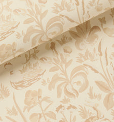 Couturebud Clay Coated Wallpaper - Sand Sherwood Forest