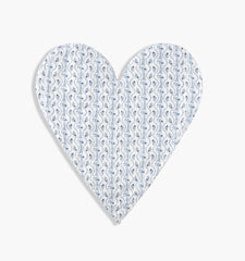 Couturebud The Tummy Time Mat - Blue Vine Stripe