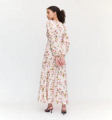 Couturebud The Nadia Dress - Pink Bluebonnet