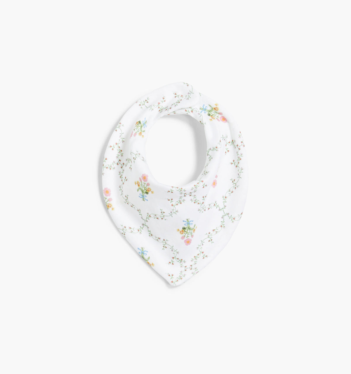 Couturebud The Bandana Bib - Pastel Trellis