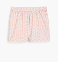 Couturebud The Tiny Leo Short - Coral Baroque Shell Cotton Sateen