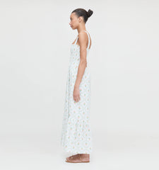 Couturebud The Anjuli Nap Dress - Pastel Trellis Cotton