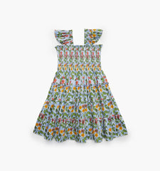 Couturebud The Tiny Ellie Nap Dress - Geranium Stripe