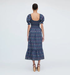 CouturebudThe Louisa Nap Dress - Navy Trailing Fern