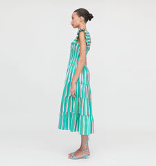 Couturebud The Ellie Nap Dress - Sunset Stripe