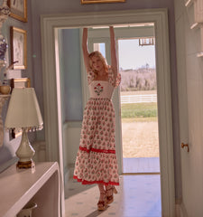 CouturebudThe Pippa Dress - Poppy Block Print