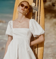 Couturebud The Matilda Mini Dress - White