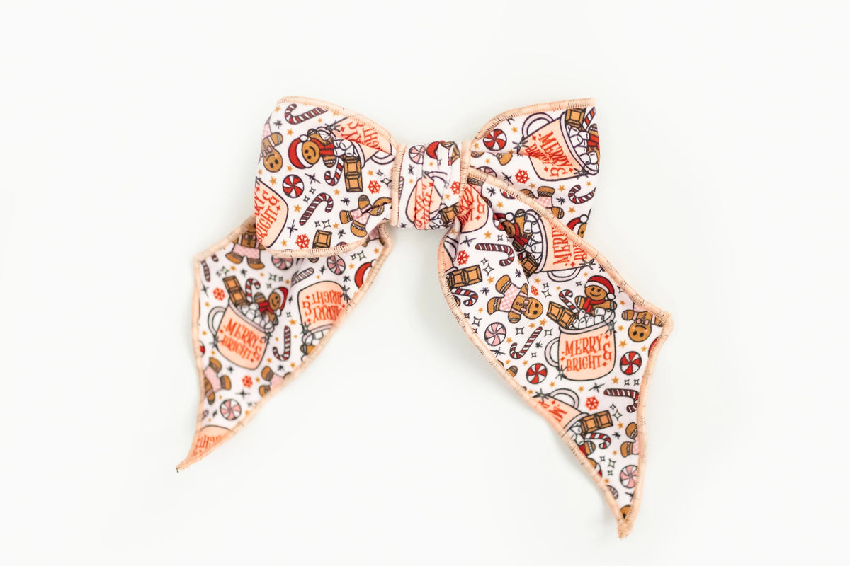 Oversized Hair Clip - Have A Cup Of Cheer