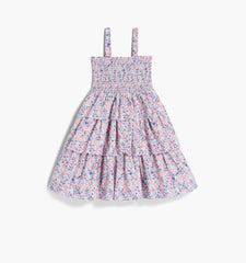 Couturebud The Tiny Darcy Nap Dress - Pink Basketweave Vine