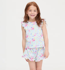Couturebud The Peppa Pig Tiny Lala Short Set - Multi Floral