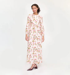 Couturebud The Nadia Dress - Pink Bluebonnet