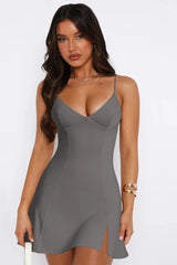 Ruched Bodycon Mini Dress