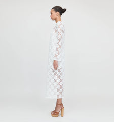 Couturebud The Eliza Dress - White Daisy Crochet