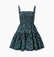 Couturebud The Mini Seraphina Nap Dress - Midnight Garden