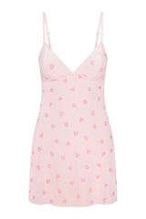 SKIMS Velvet Lace Slip Dress