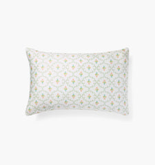 Couturebud The Sisi Silk Pillowcase - Pastel Trellis