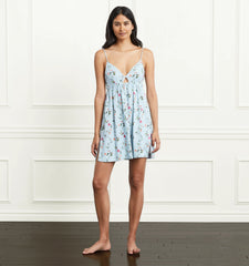 Couturebud The Aurora Sleep Dress - Pond Floral