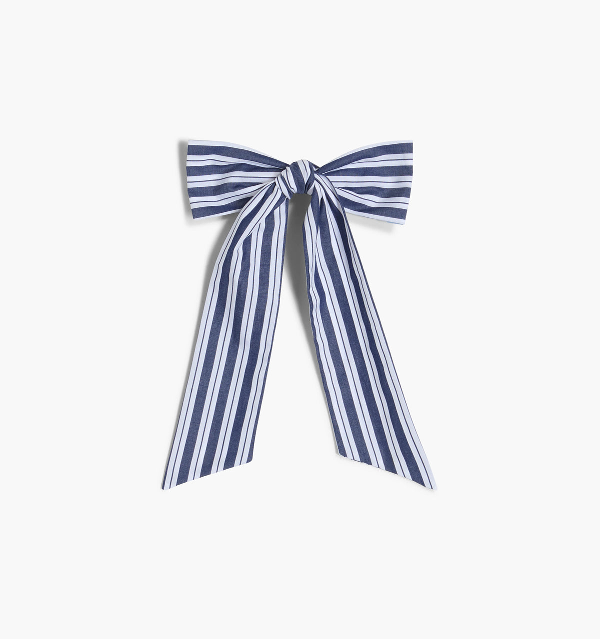 Couturebud The Belle Bow - Navy Stripe