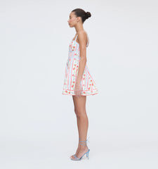 CouturebudThe Margot Mini Dress - Pomegranate Stripe