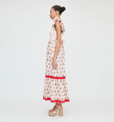 CouturebudThe Pippa Dress - Poppy Block Print