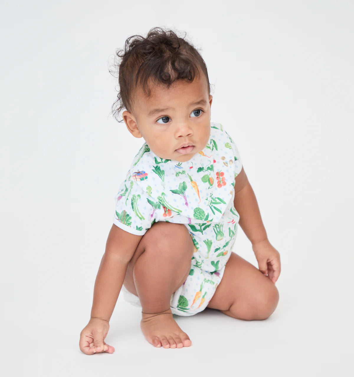 Couturebud The Short Sleeve Onesie - Farmer's Market