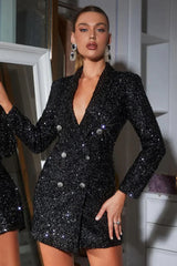Twilight Spark Blazer Dress