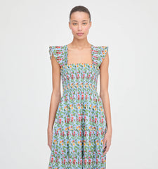 Couturebud The Ellie Nap Dress - Geranium Stripe