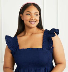 Couturebud The Maeve Headband - Light Pink Grosgrain