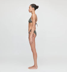 Couturebud The Alessia Bikini Set - Black Cisco Trellis