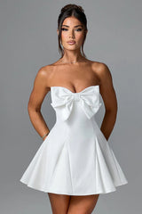 Holly Strapless Skirt with Bow Detail