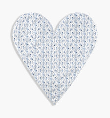 Couturebud The Tummy Time Mat - Blue Vine Stripe