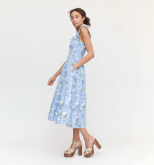 Couturebud The Ellie Nap Dress - Sky Bluebonnet