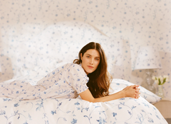 Couturebud The Duvet Cover - Blue Botanical