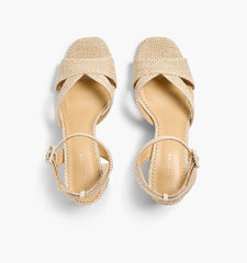 Couturebud The Lafayette Sandal - Jute