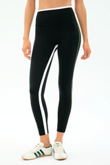 Sam High Waist Rigor 7/8 - Black/Military