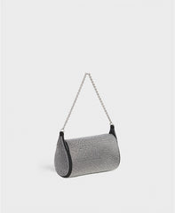 Mini Drop Duffel - Black Rhinestone