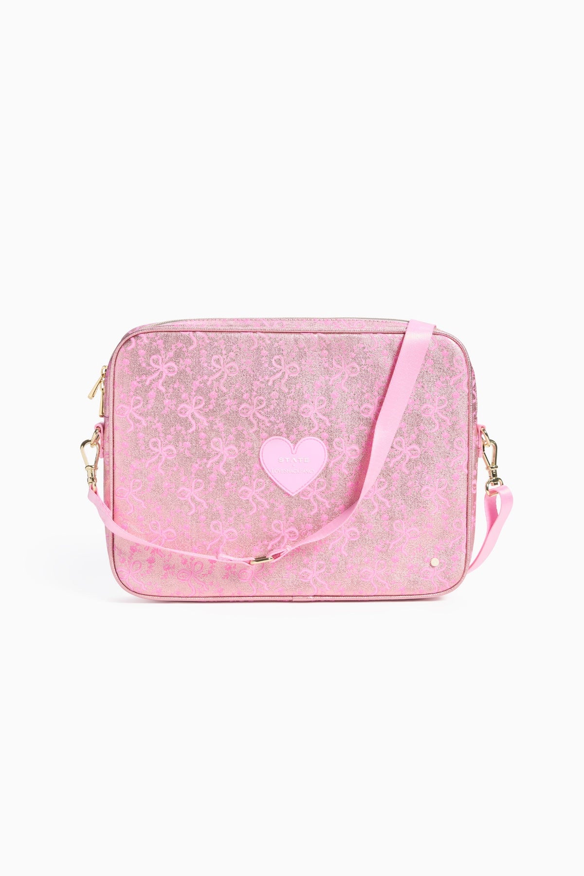 STATE x Couturebud Metallic Bow Allen Laptop Case