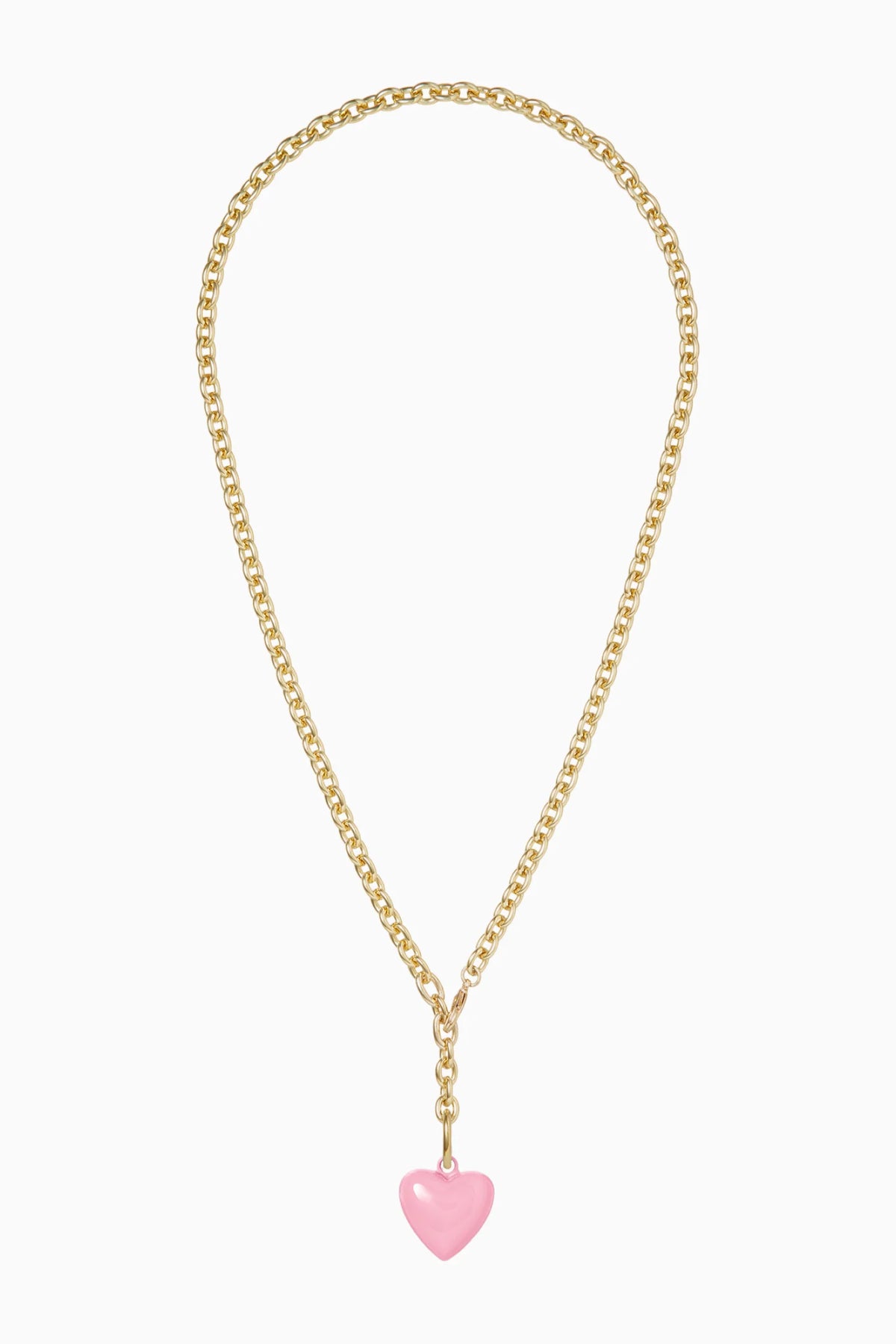 Roxanne Assoulin The Mini Puffy Heart Charm Necklace